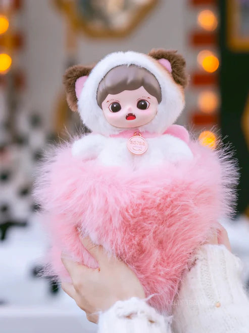 Zoraa Fluffy Cabin Series Viny Plush Dolls