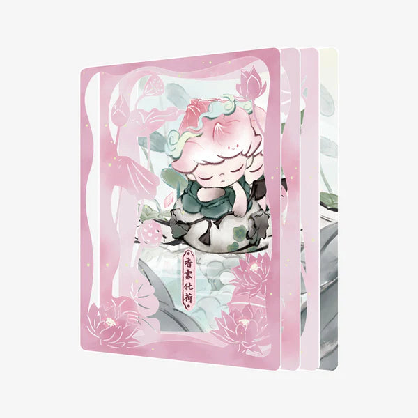 (Pre-Order 2 days)DIMOO Stories in the Cup Series Figures Art Collection Cards