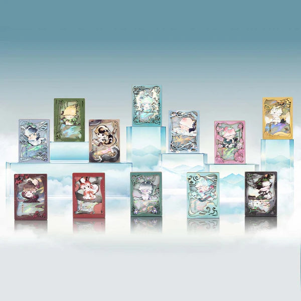 (Pre-Order 2 days)DIMOO Stories in the Cup Series Figures Art Collection Cards