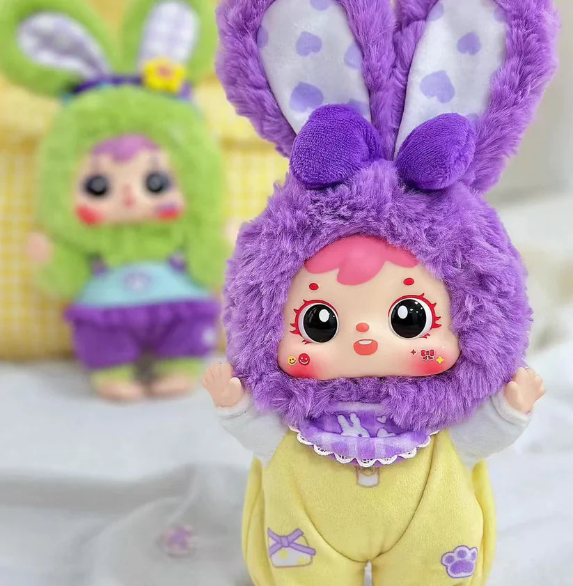 TYKE THREE Happy Picnic of Bear and Rabbit Plush Blind Box