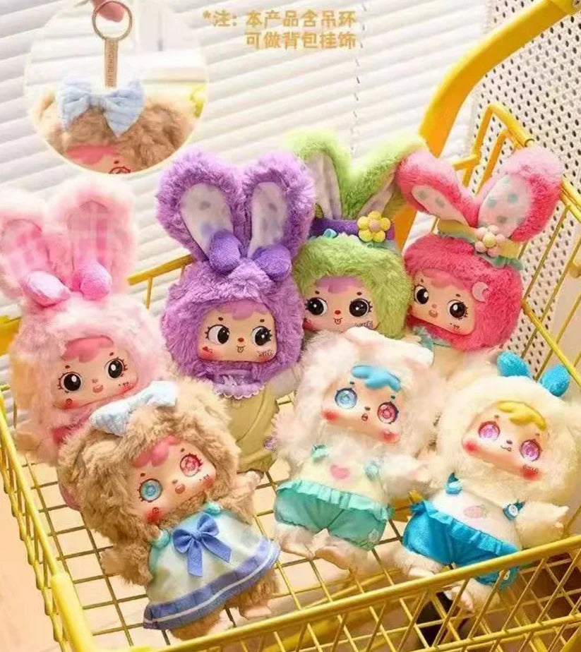 TYKE THREE Happy Picnic of Bear and Rabbit Plush Blind Box