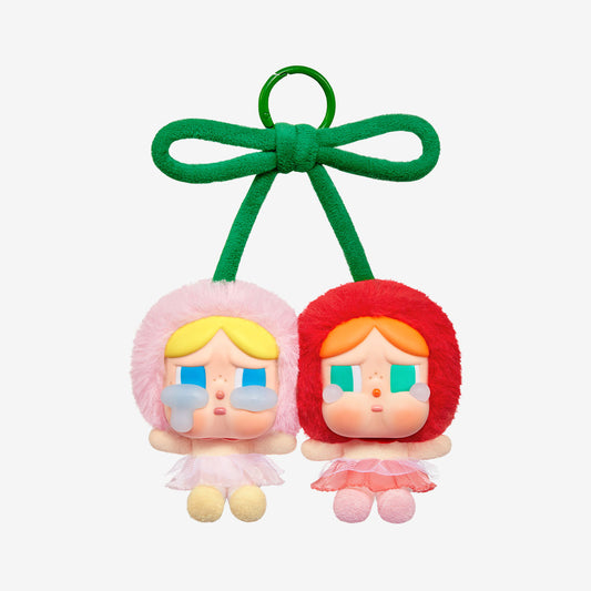 (Pre-Order 3 days)CRYBABY Crying For Love Series-Vinyl Plush Hanging Card (Love You Cherry Much)