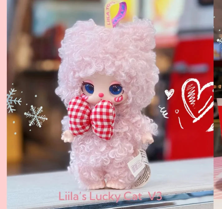LiiLa's Lucky Cat V3 Plush Dolls, Blind Box