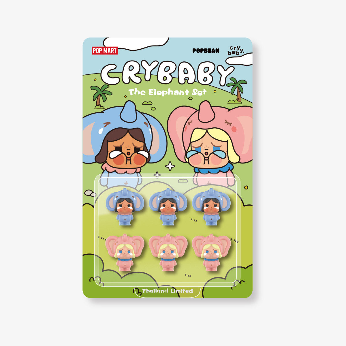 POP BEAN CRYBABY The Elephant Set（Thailand Limited ）