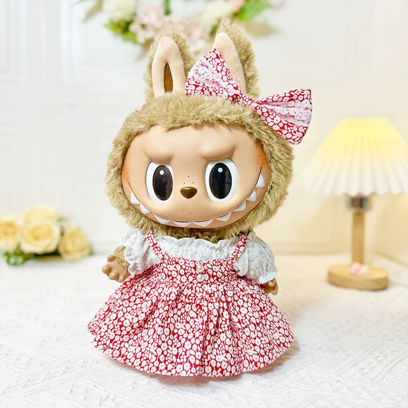 (Pre-Order 2-3 days)38 cm Labubu/Mokoko Outfit or Clothes(Doll Not Included)