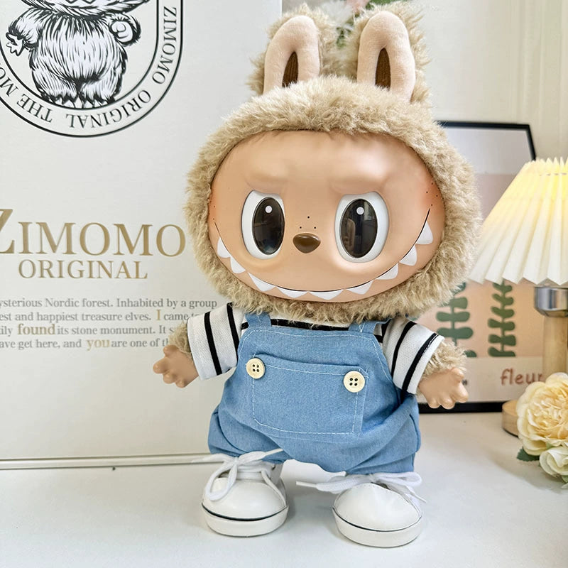 (Pre-Order 2-3 days)38 cm Labubu/Mokoko Outfit or Clothes(Doll Not Included)